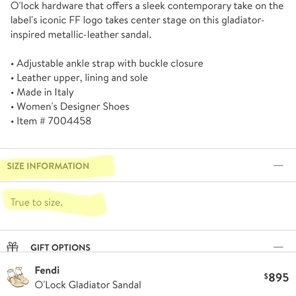 Fendi O’Lock white sandal New size 36 - Picture 10 of 12